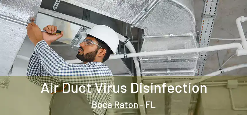 Air Duct Virus Disinfection Boca Raton - FL