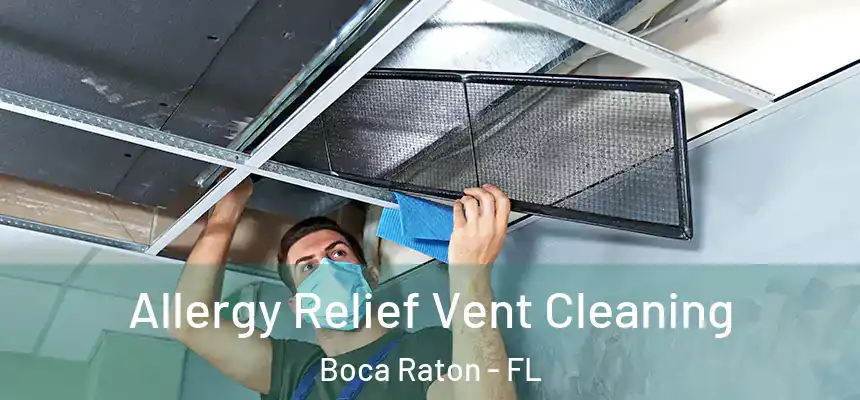 Allergy Relief Vent Cleaning Boca Raton - FL